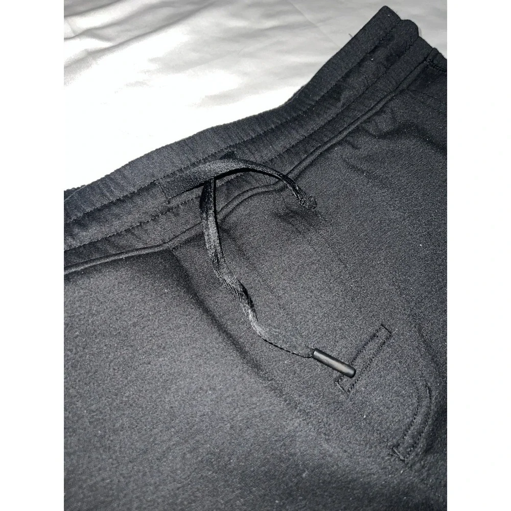 90 Degree By Reflex Black Comfy Soft Sweat Gym Shorts Men's Size L Read